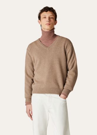 Loro Pullover mit V-Ausschnitt
