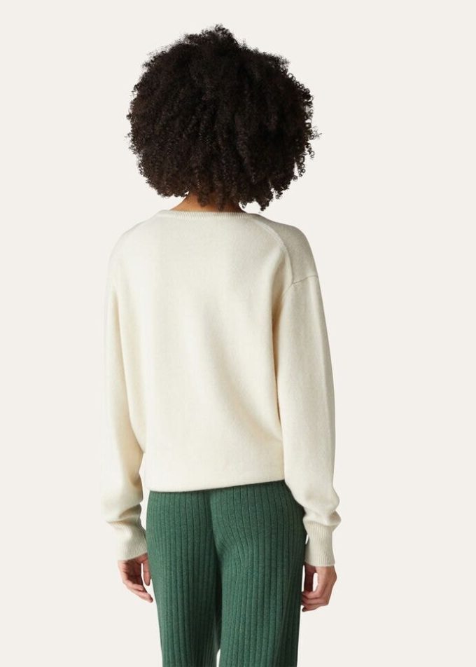 Loro Pullover mit V-Ausschnitt
