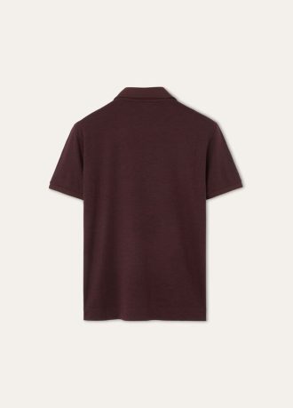 Offenes Poloshirt
