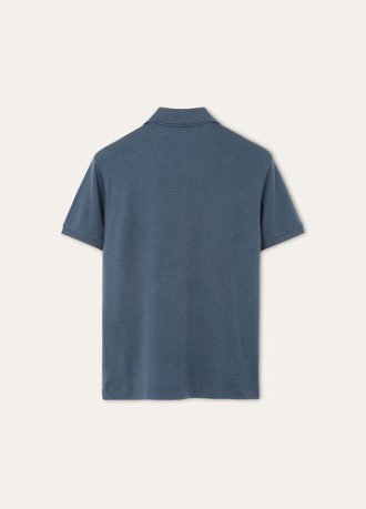 Offenes Poloshirt