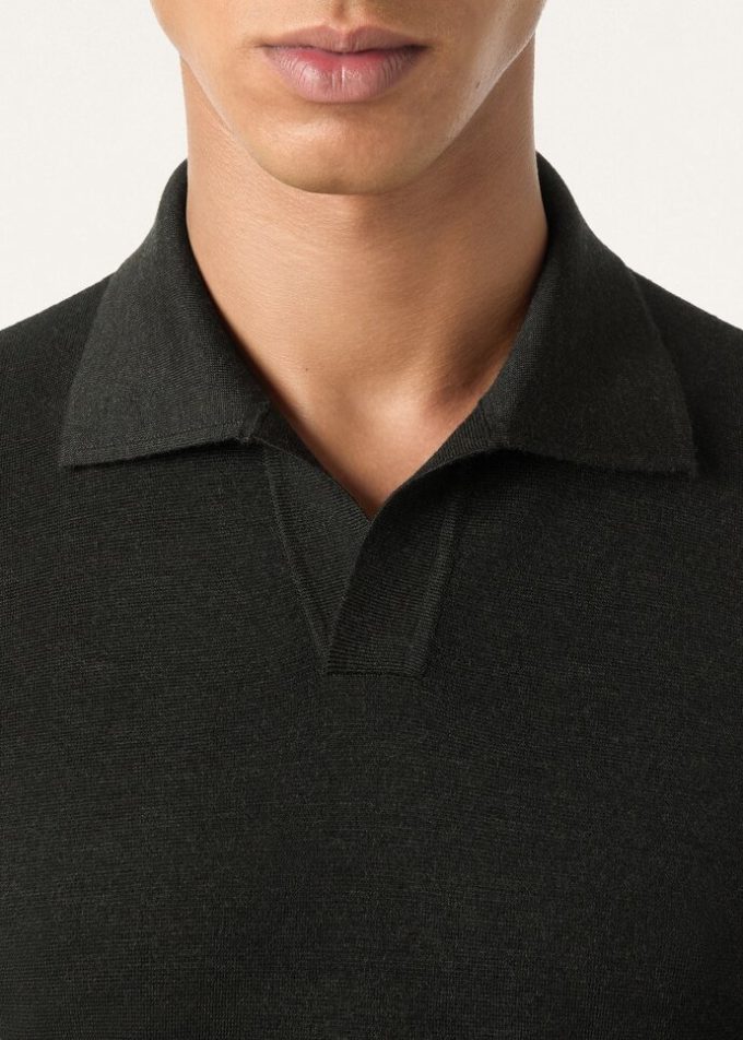 Poloshirt ohne Knöpfe