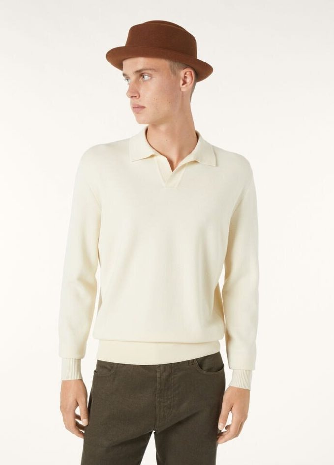 Poloshirt ohne Knöpfe