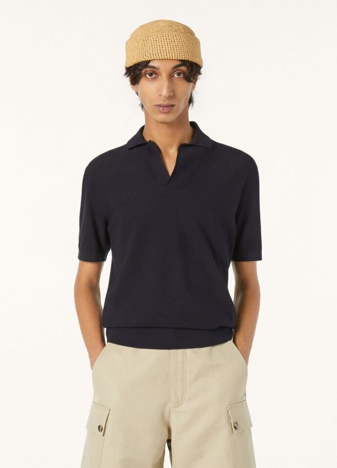 Poloshirt ohne Knöpfe