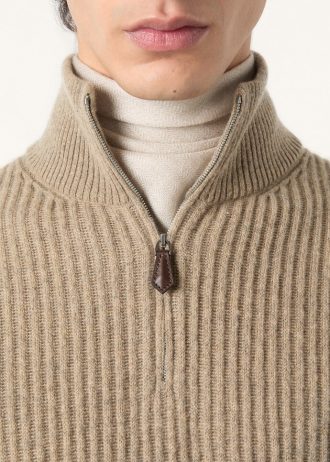 Pullover mit Platanen-Print