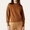 Pullover mit U-Boot-Ausschnitt