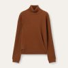 Rollkragenpullover mit Mikrokabeln