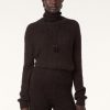 Rollkragenpullover mit peruanischer Lilie