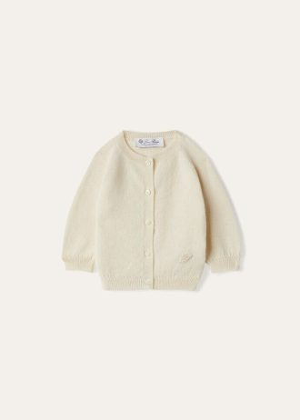 Schöne Baby-Strickjacke