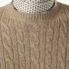 Treccia Rundhalspullover