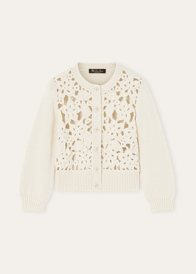 Wintergarten-Strickjacke für Kinder