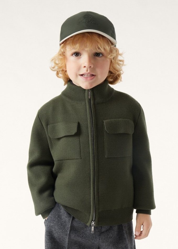Wonderland-Bomberjacke für Kinder
